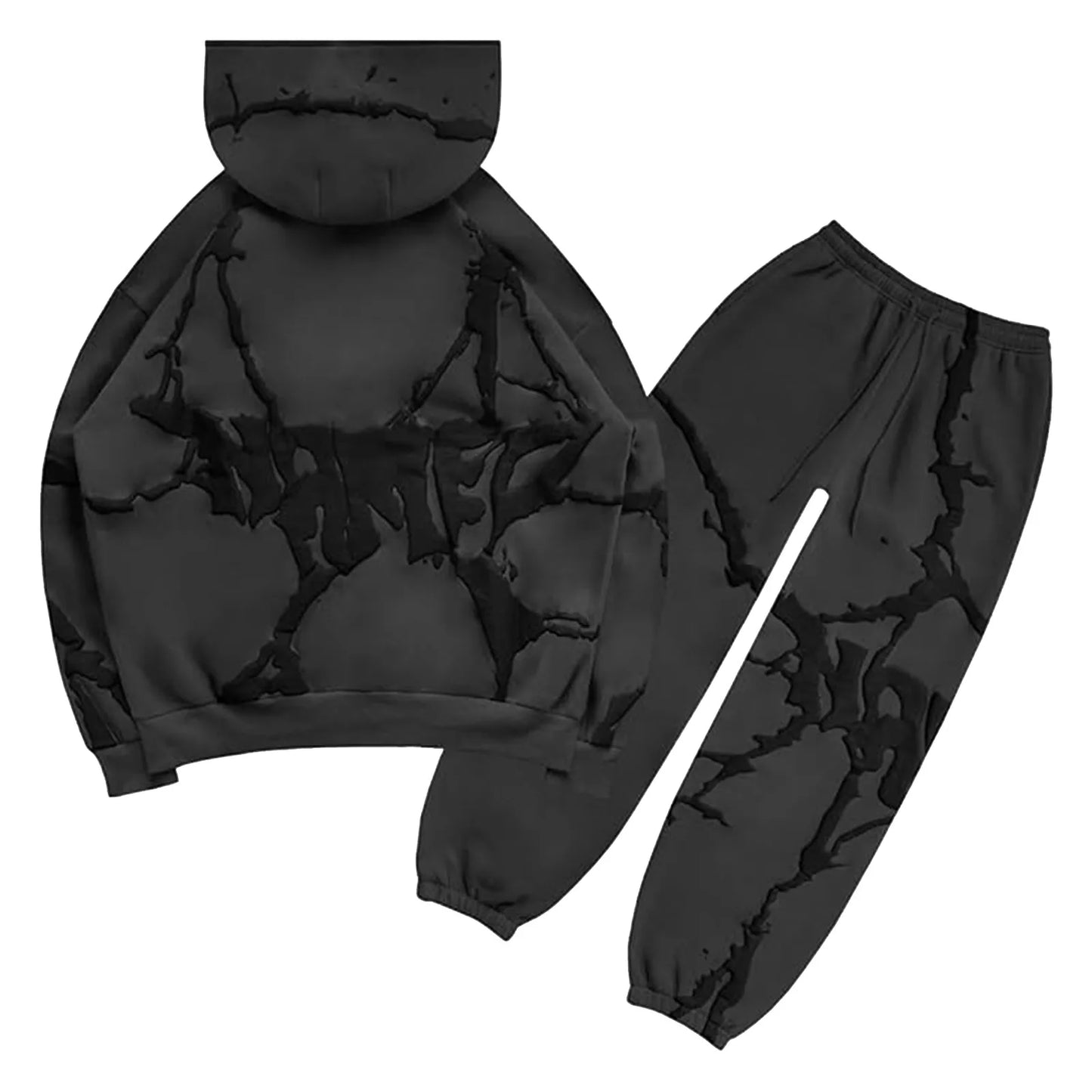 Oversized Winter Tactical Sweatsuit