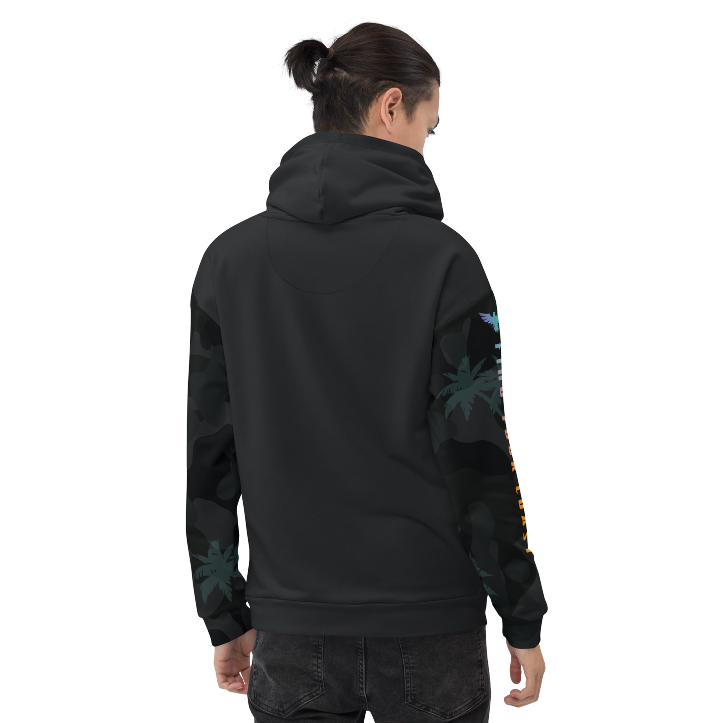 Find Your Coast® Palm Sleeve Recycled Hoodie