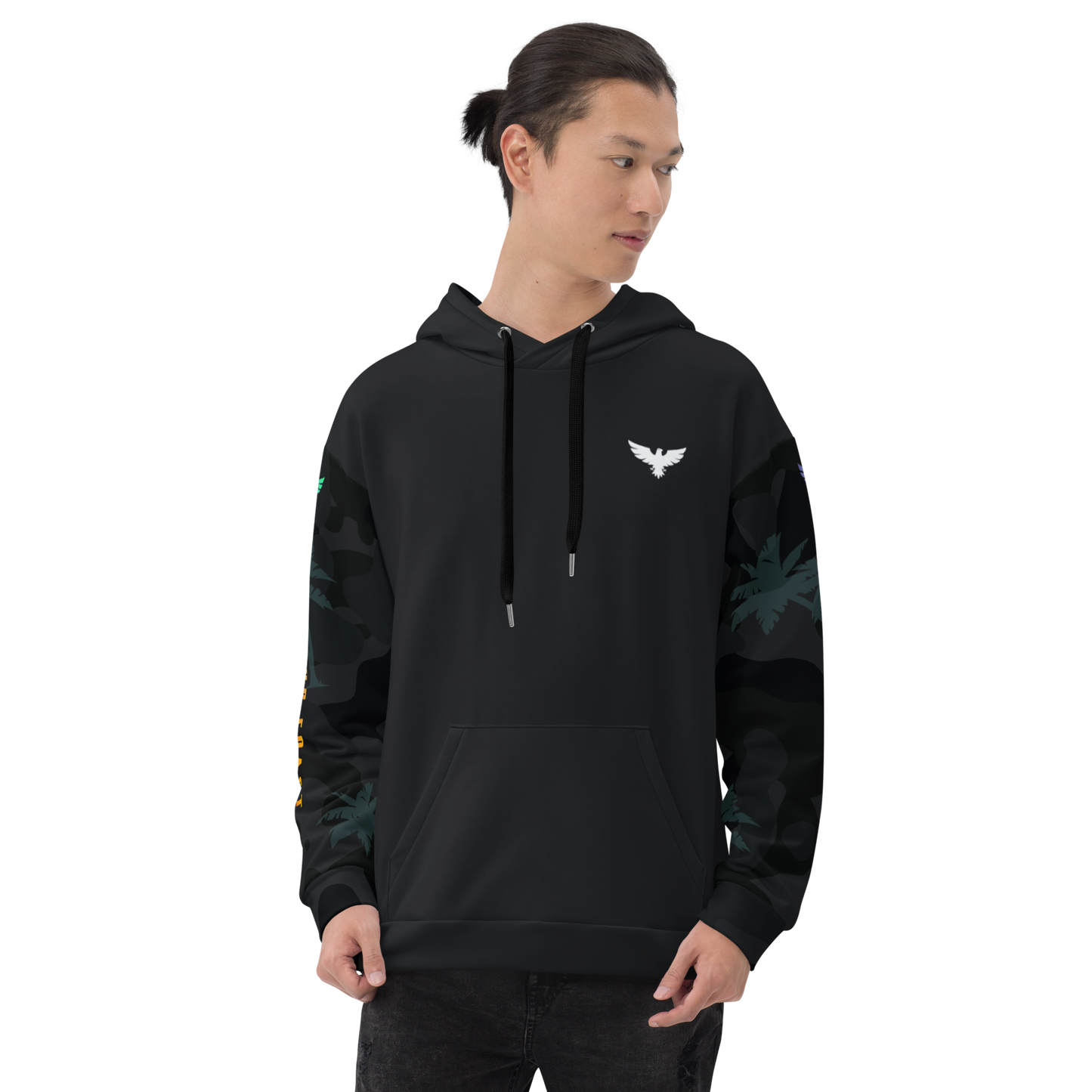 Find Your Coast® Palm Sleeve Recycled Hoodie