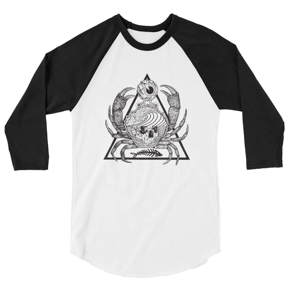 Space Bat Killer 3/4 sleeve raglan shirt